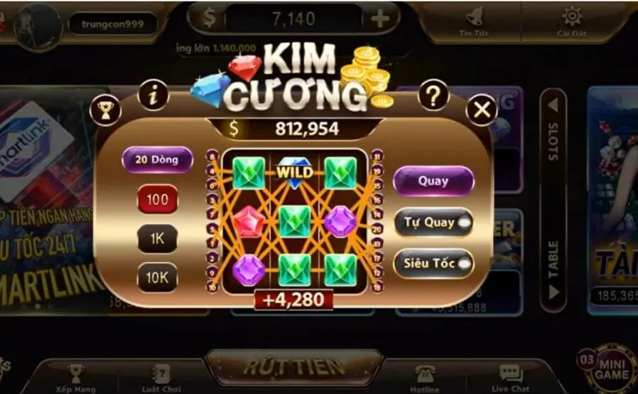 Cách chơi game Kim Cương tại Zowin